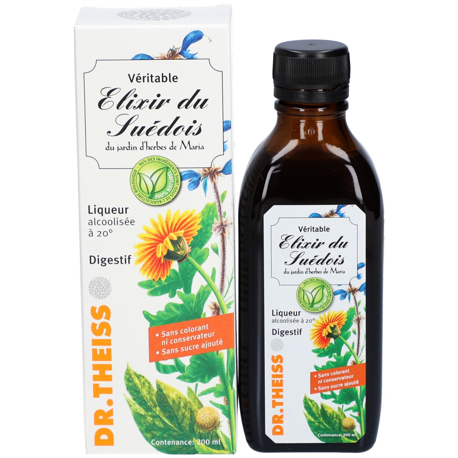 DU JARDIN VÉRITABLE Élixir du Suédois Bio