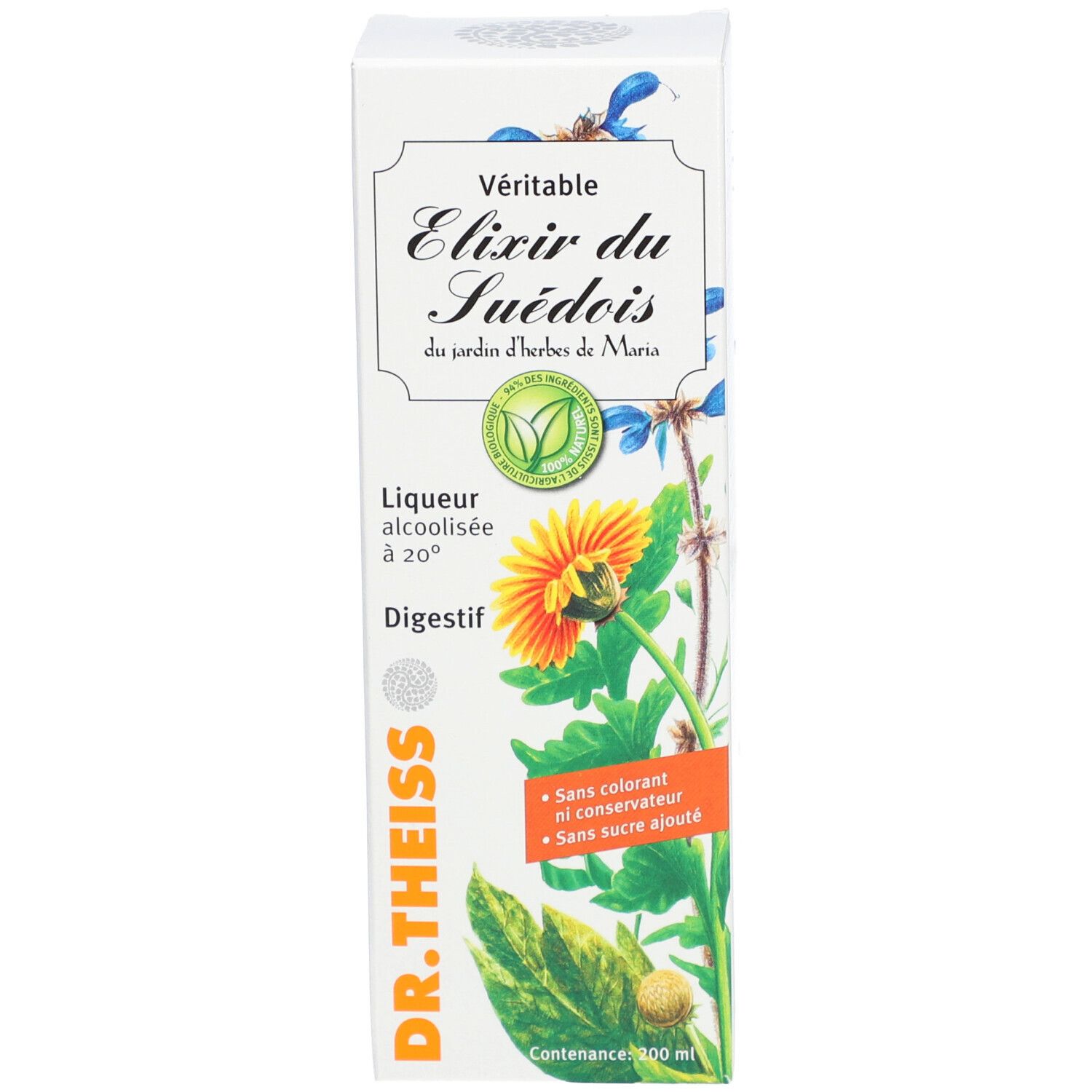 DU JARDIN VÉRITABLE Élixir du Suédois Bio