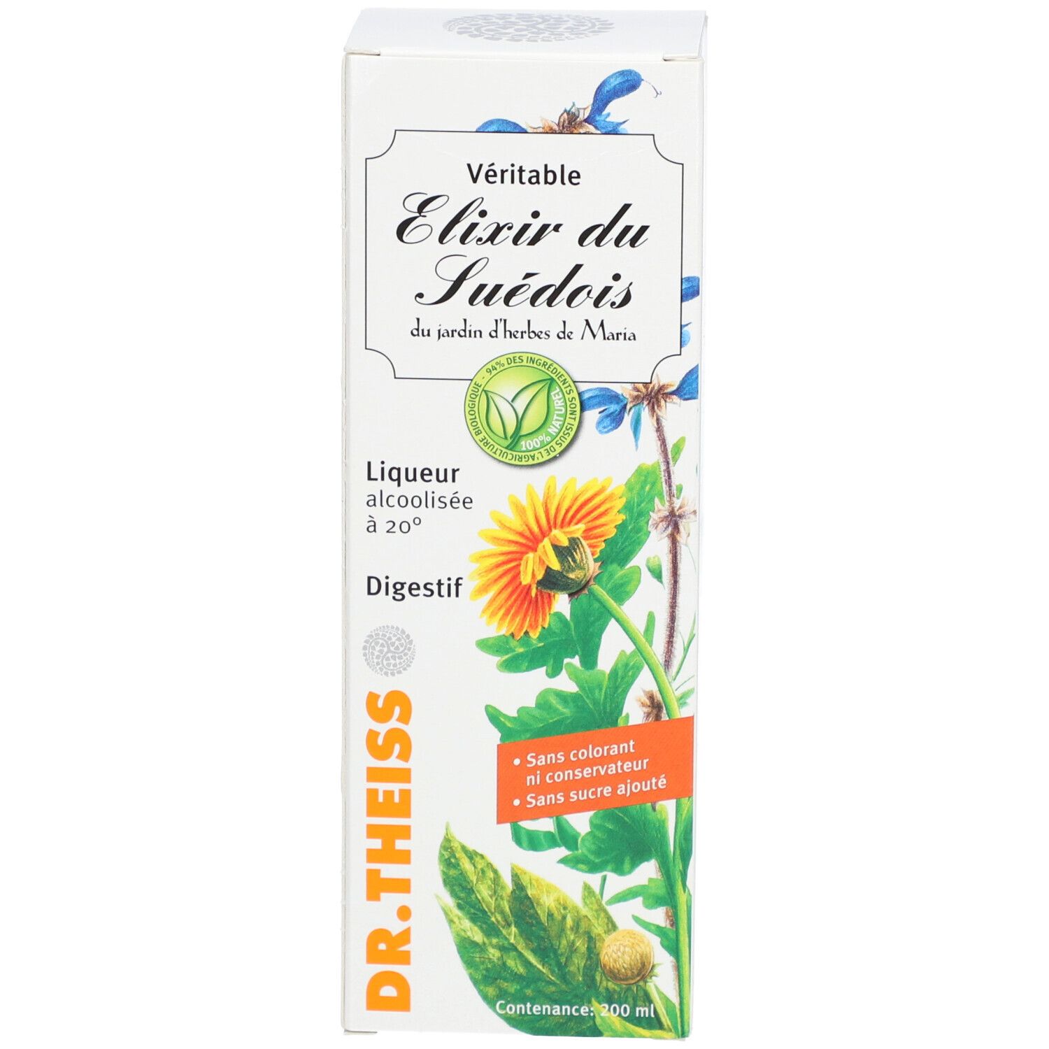 DU JARDIN VÉRITABLE Élixir du Suédois Bio
