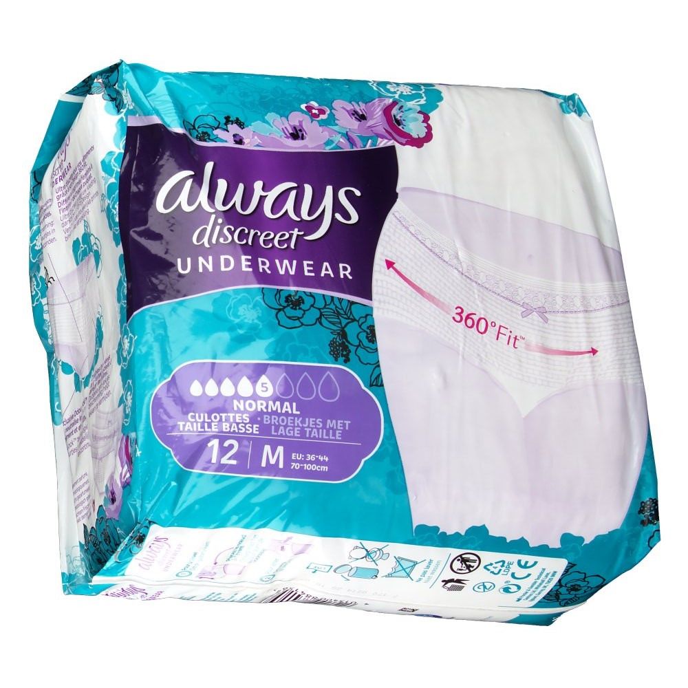 Always discreet Culottes Normal taille basse M