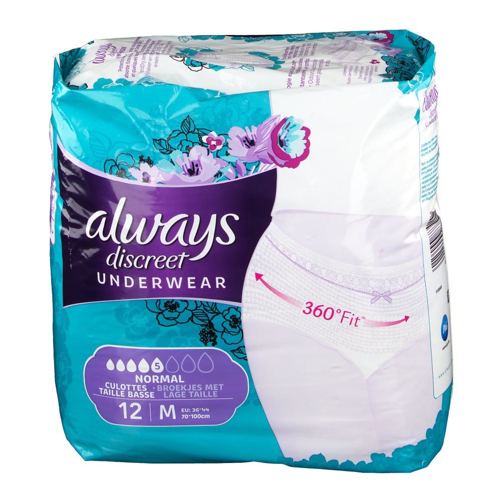 Always discreet Culottes Normal taille basse M