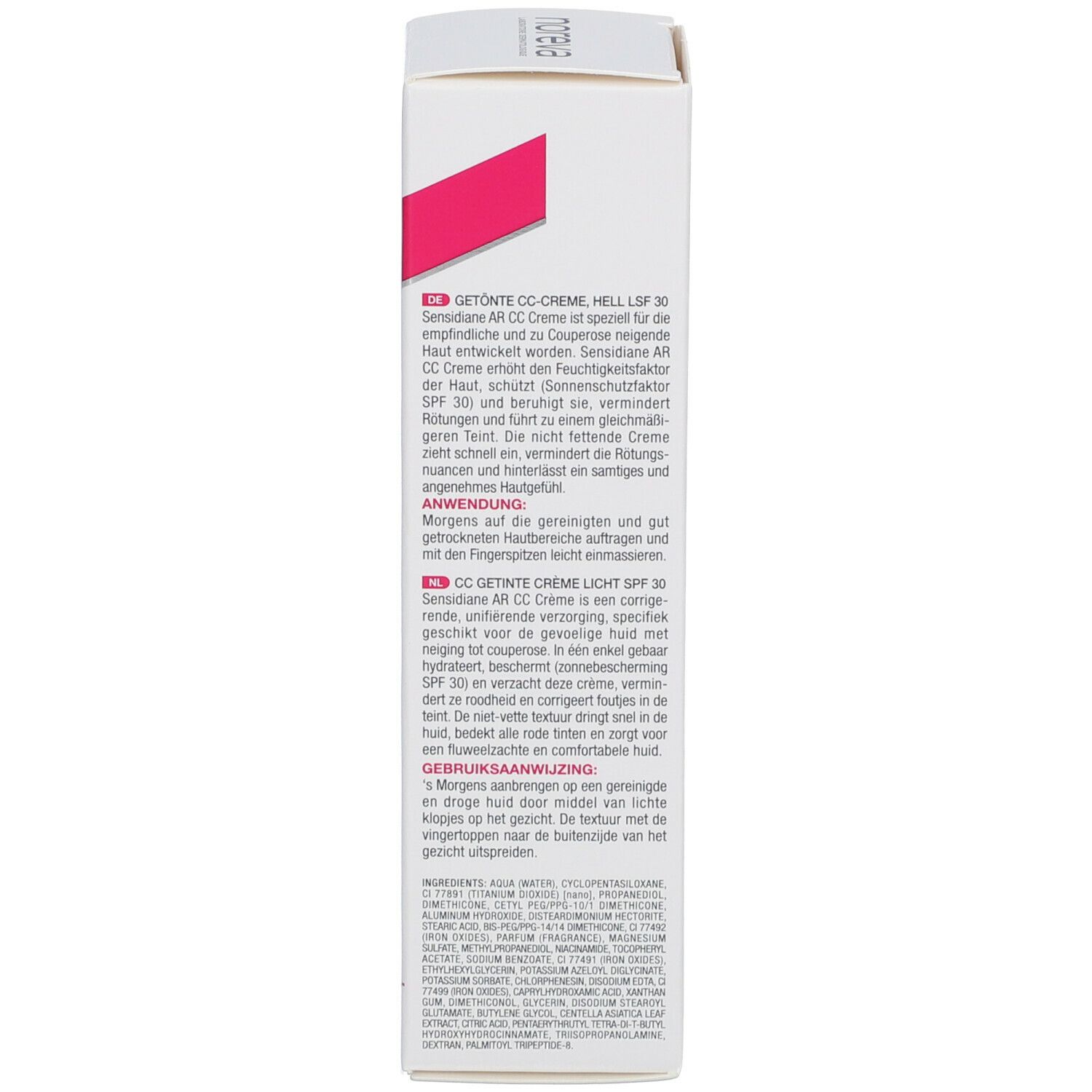 noreva Laboratoires Sensidiane® AR CC Crème SPF 30 Soin teinté AntiRougeur -Teinte claire