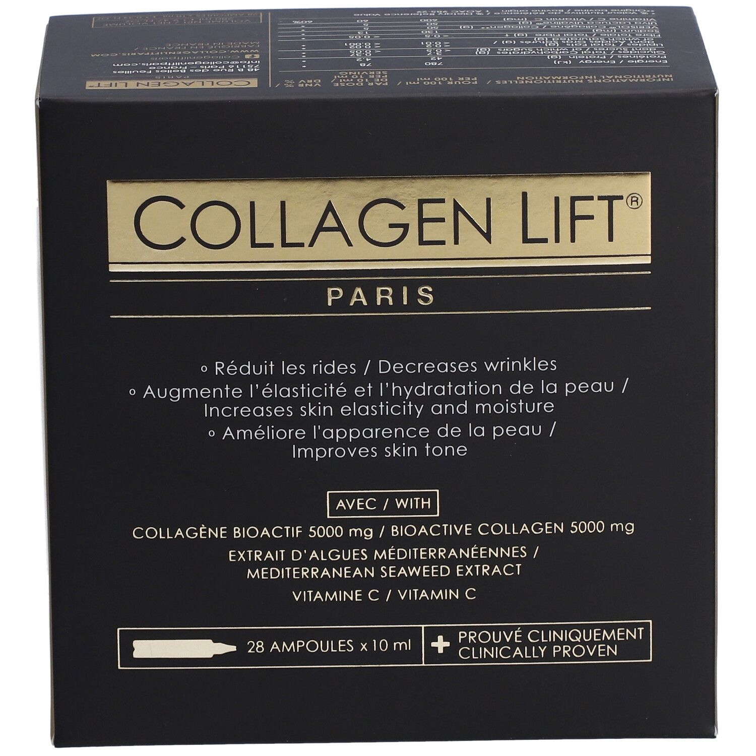 Collagen Lift Paris 28 Ampoules x 10 ml