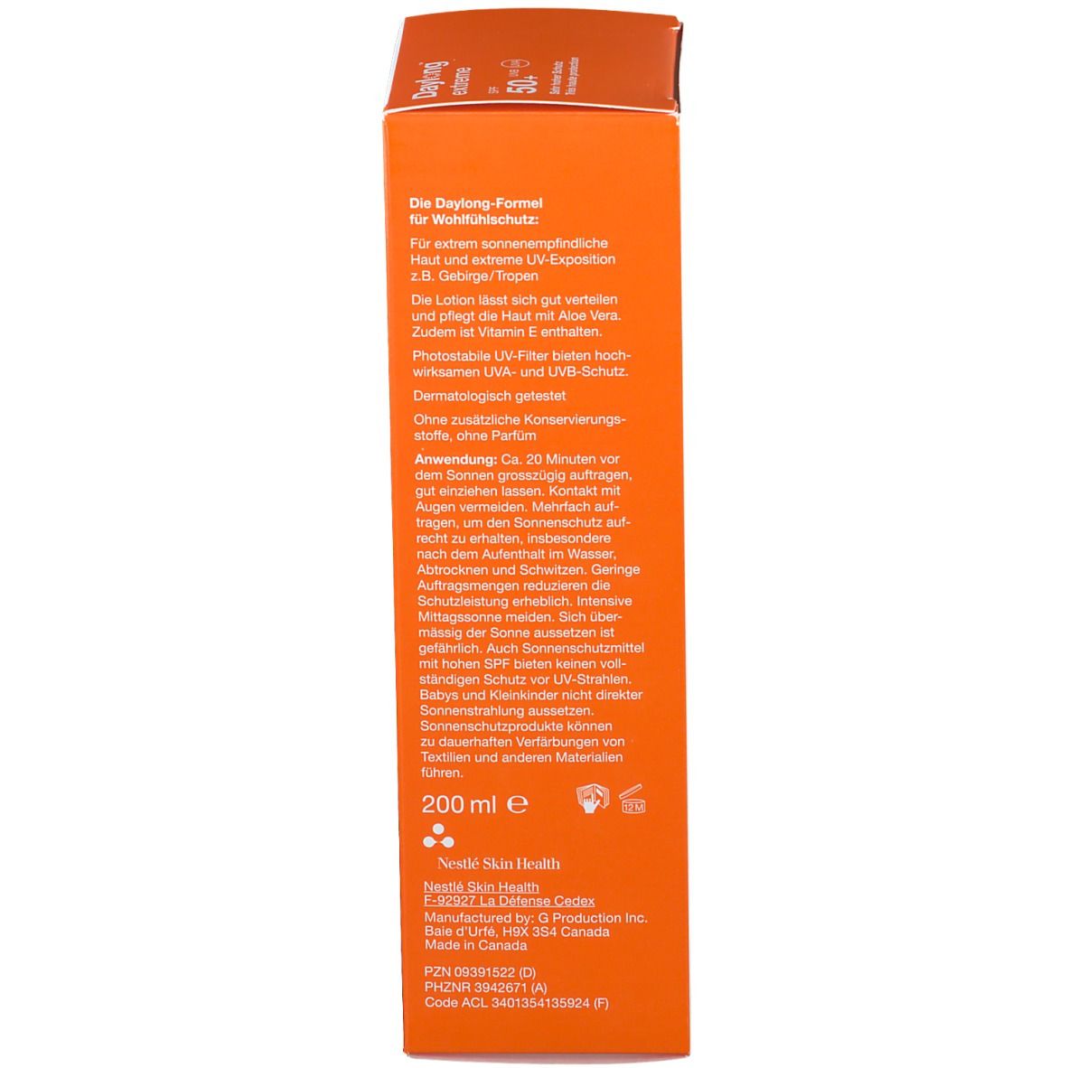Daylong™ Extreme Lait solaire liposomal SPF 50+