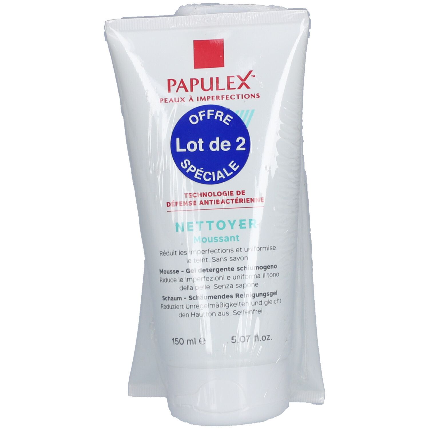 Papulex™ Moussant Peaux à Imperfections