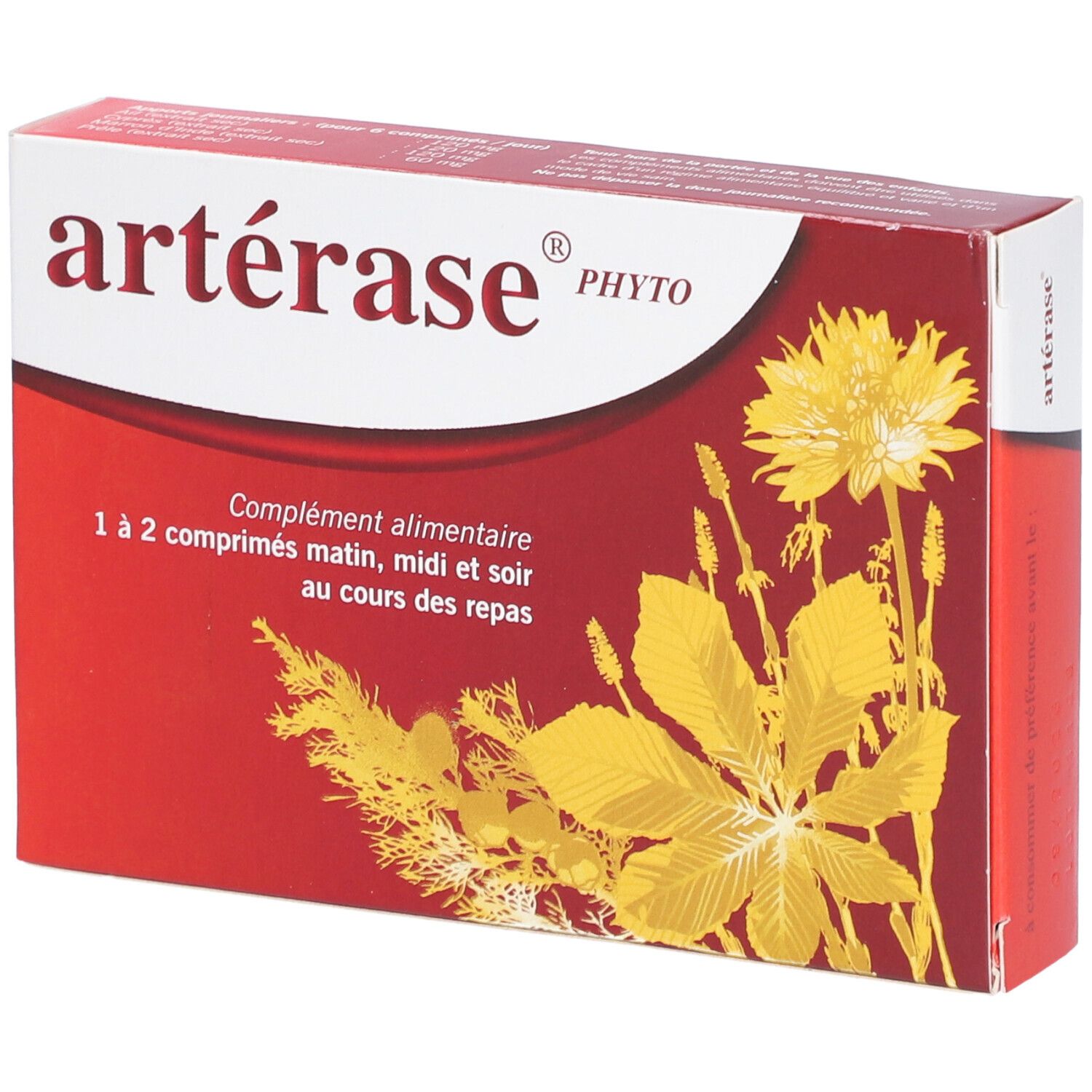 ARTERASE® PHYTO - Comprimé, complément alimentaire aux extraits végétaux à visée circulatoire