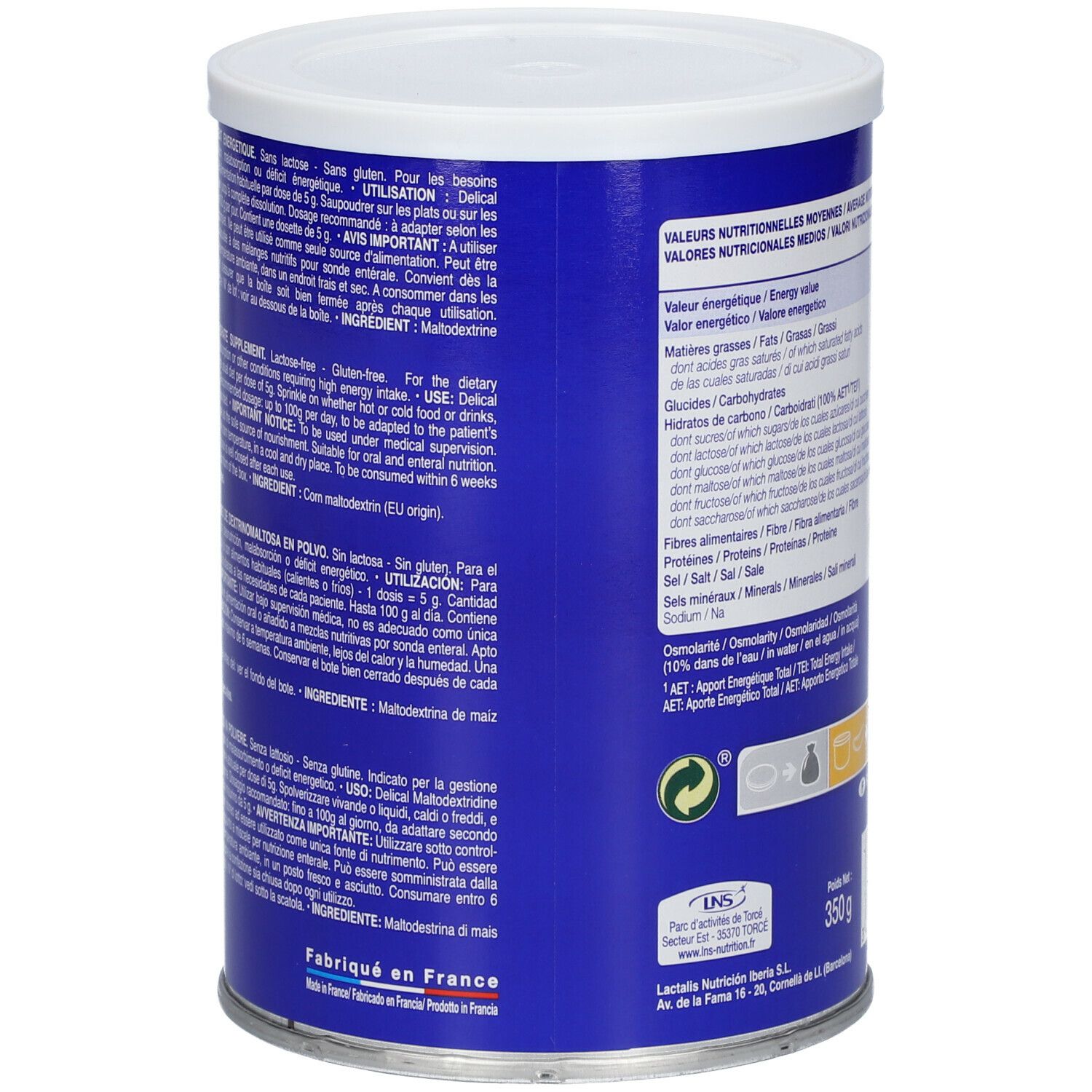 Delical Maltodextridine
