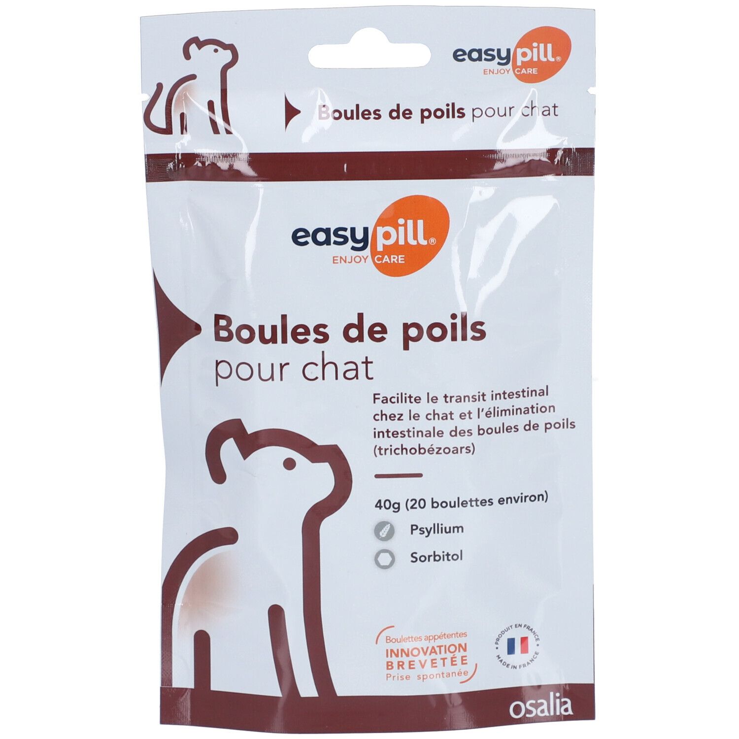 Easypill Chat Boules De Poils Boulette App Tente Aliment