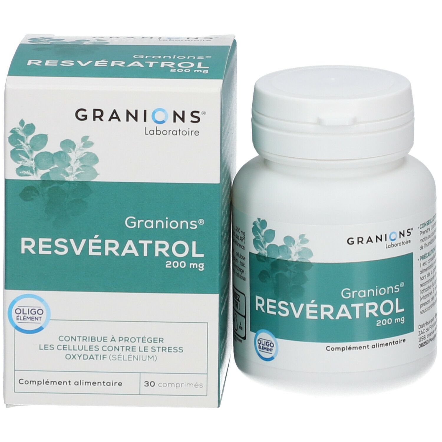 GRANIONS® Resvératrol 200 mg