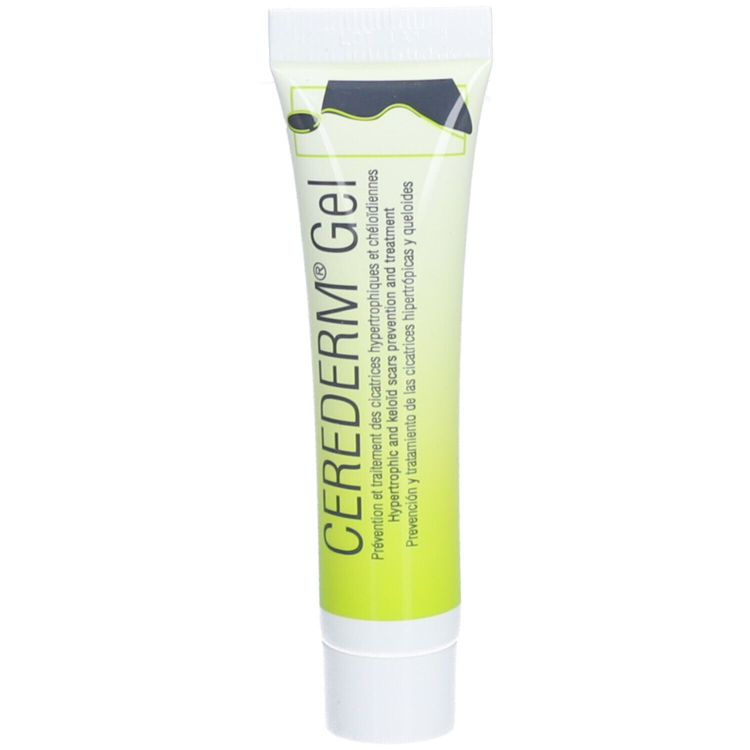 Cerederm Gel - Prévention et traitement des cicatrices hypertrophiques et chéloïdes
