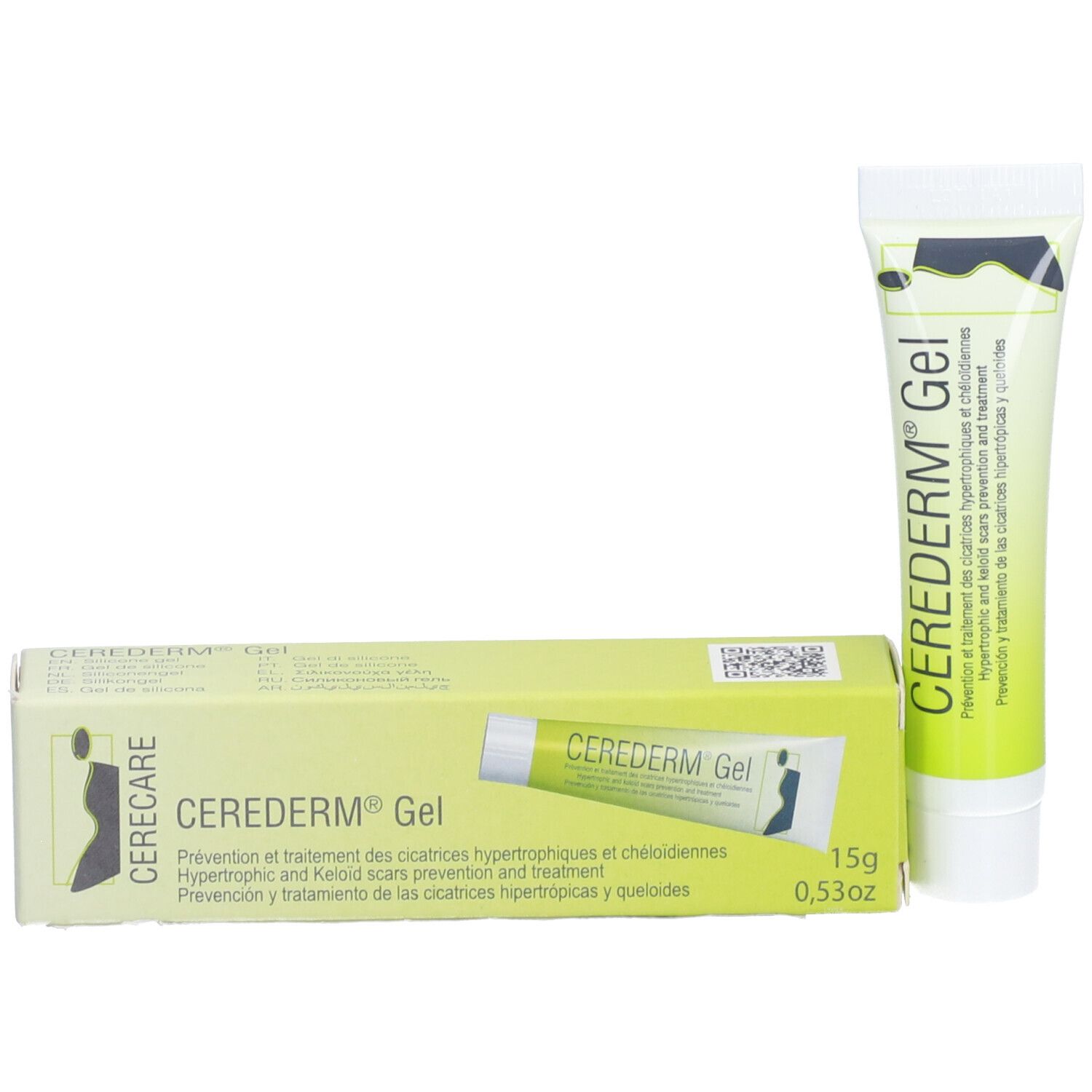 Cerederm Gel - Prévention et traitement des cicatrices hypertrophiques et chéloïdes