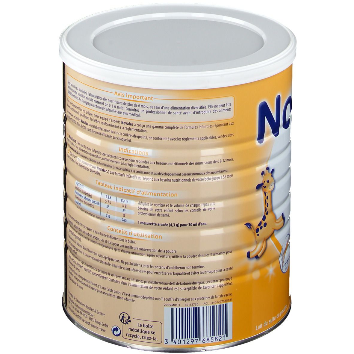 Novalac AC 2ème âge