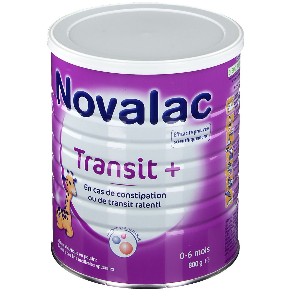 Novalac Transit+ 1er âge