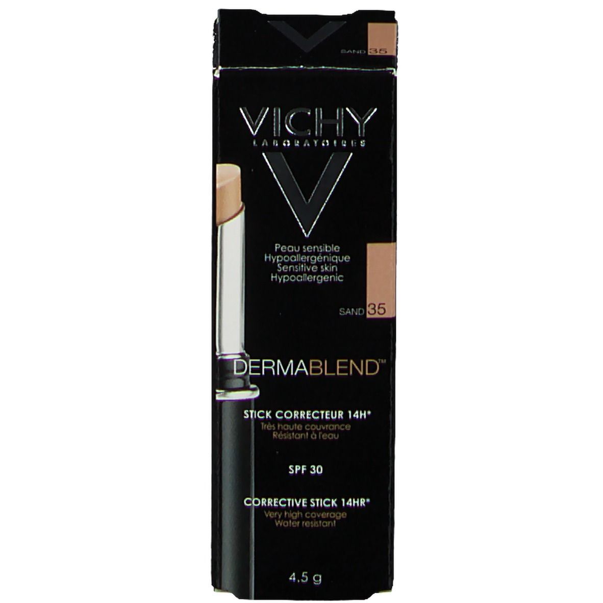 Vichy Dermablend stick correcteur 14 H n° 35 sand