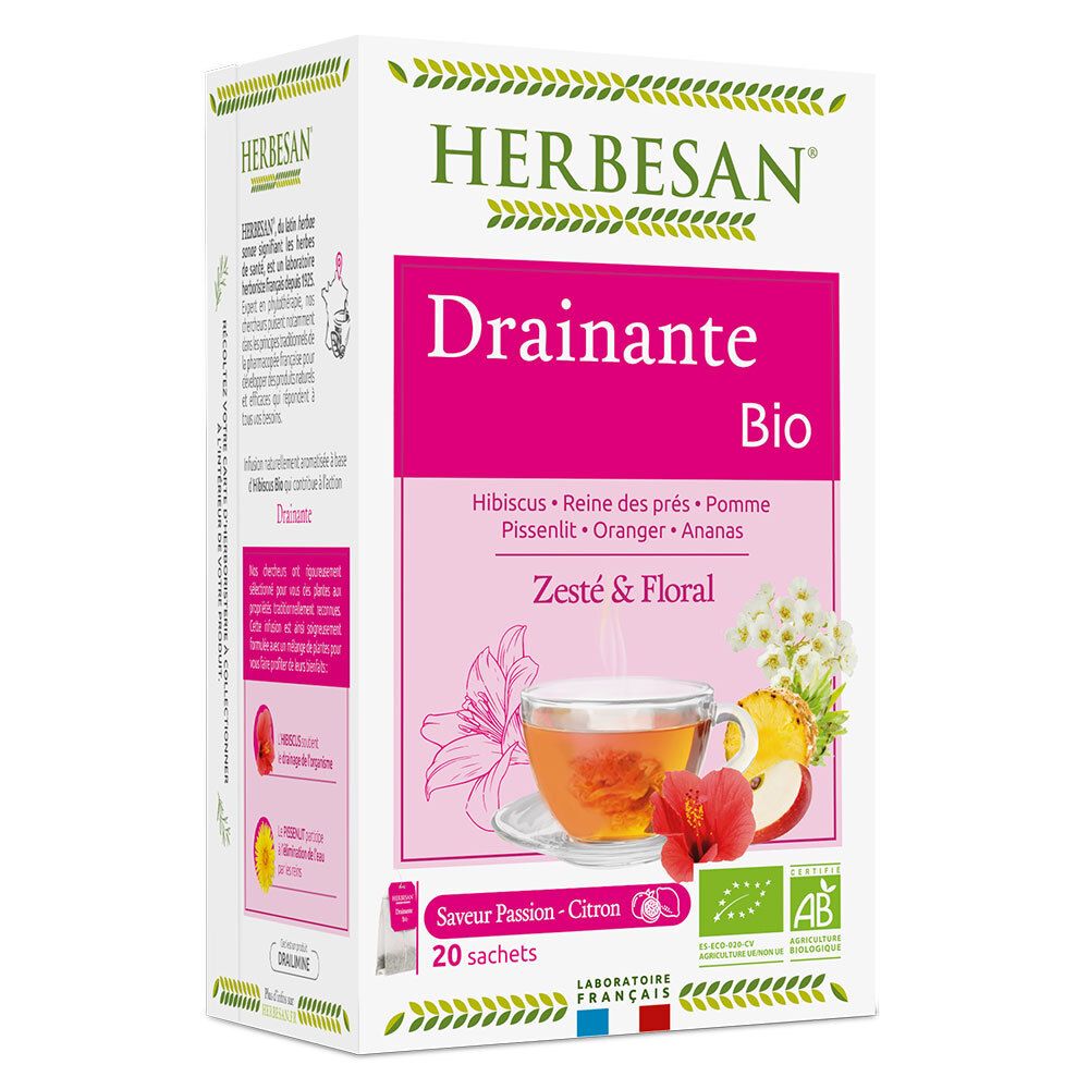 Herbesan® Infusion Bio Drainante N° 5