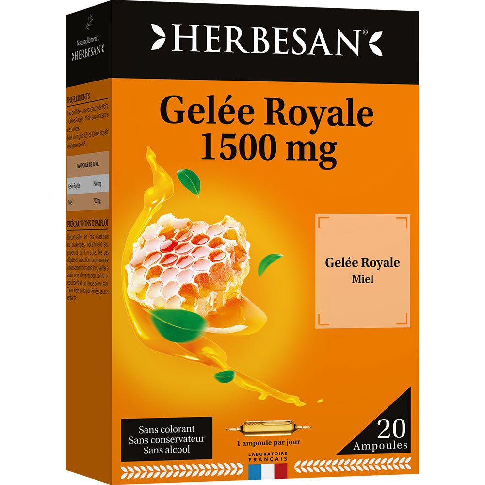 HERBESAN® Gelée Royale 1500 mg Ampoule