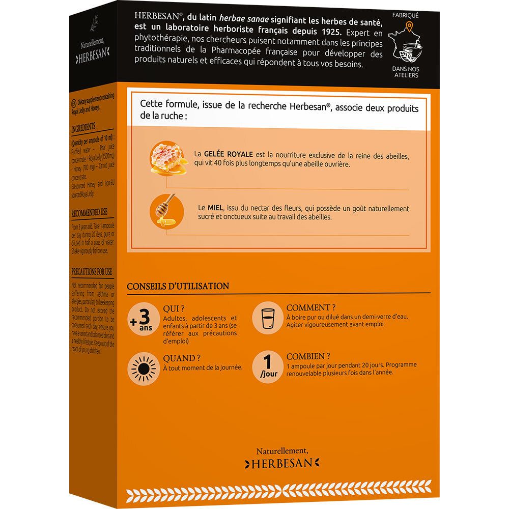 HERBESAN® Gelée Royale 1500 mg Ampoule