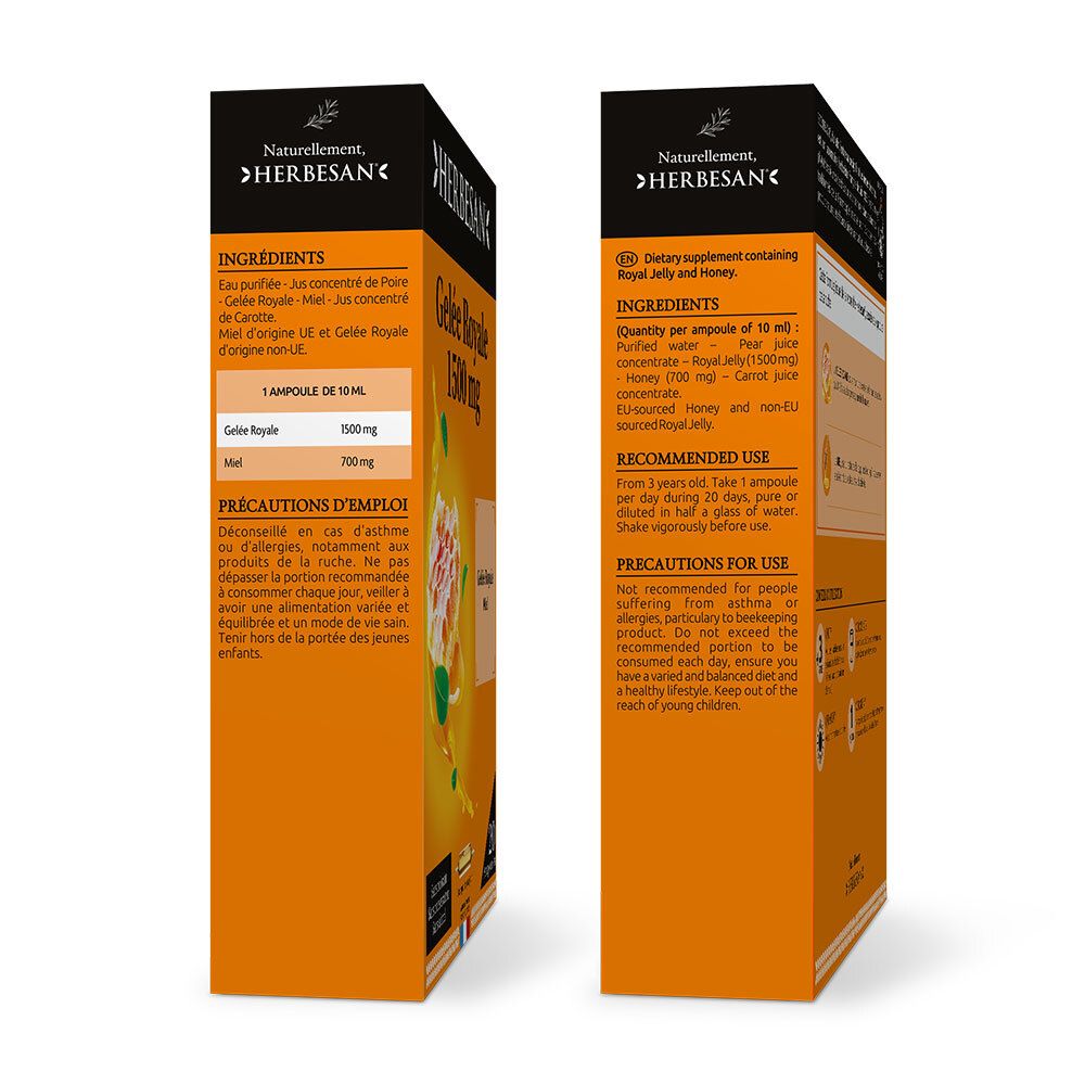 HERBESAN® Gelée Royale 1500 mg Ampoule