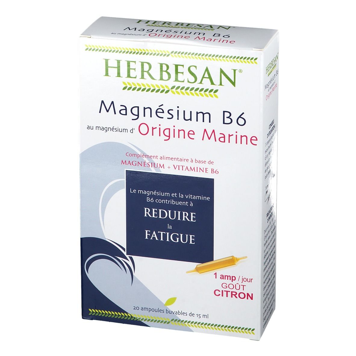 Herbesan® Magnésium Marin B6 Ampoule