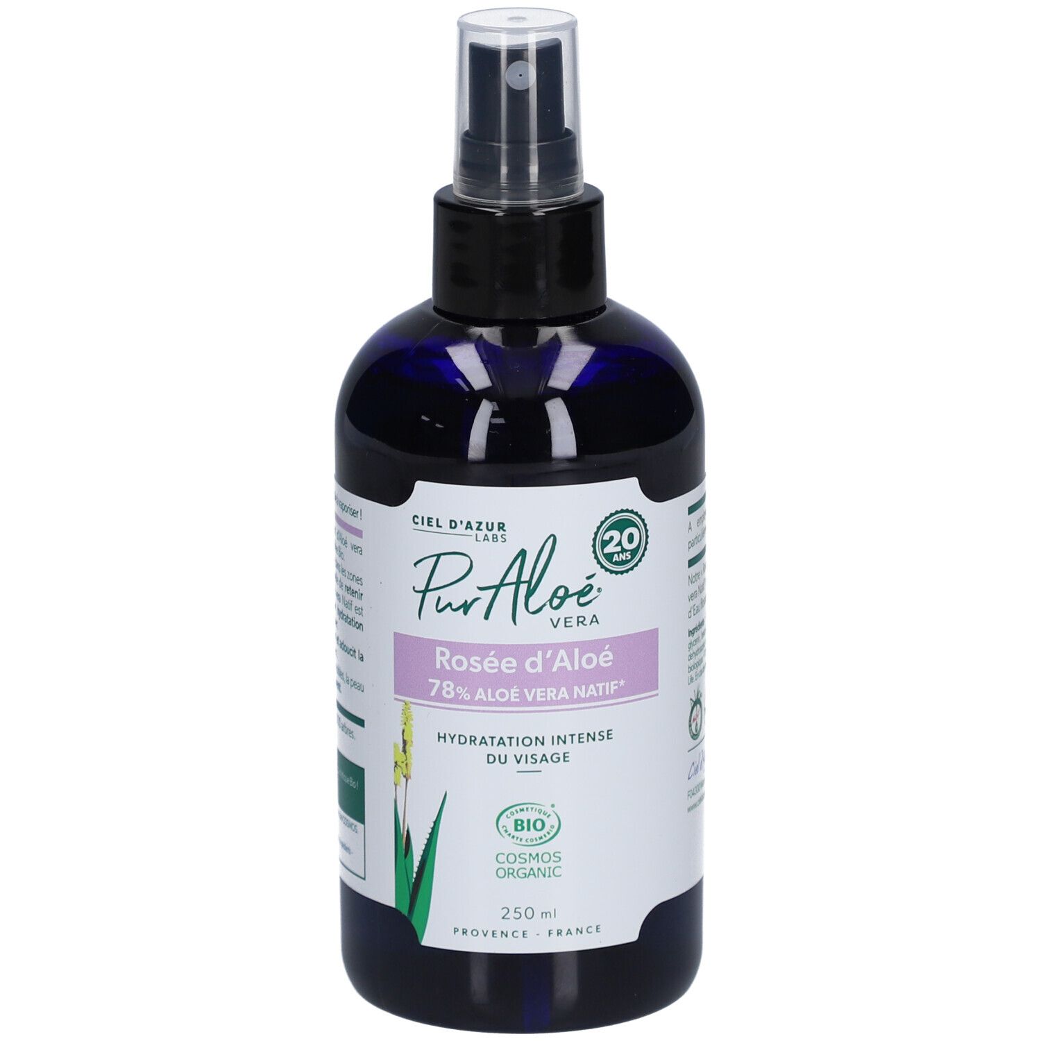 Pur Aloé Rosee D'aloe Vera Hydratation Visage Bio