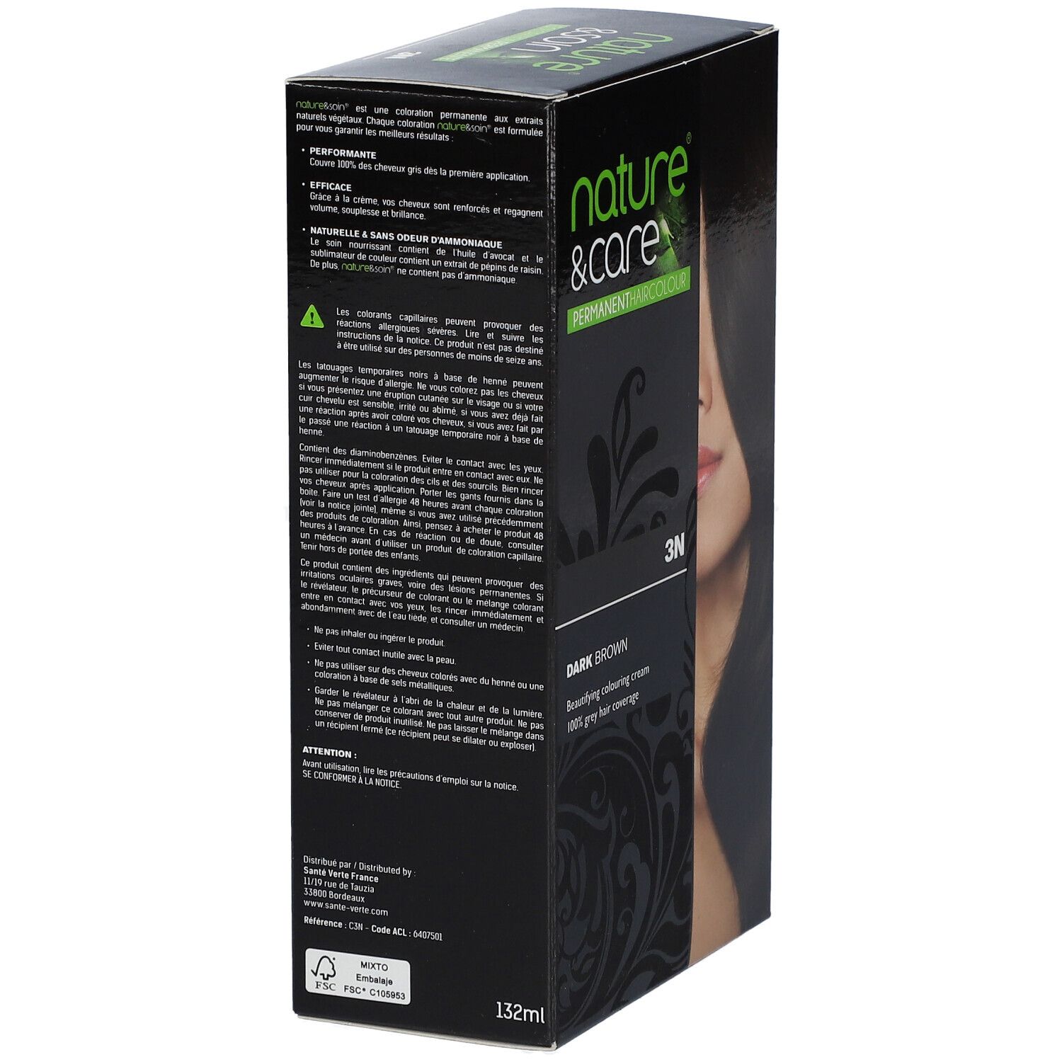 nature & soin® Chataîn foncé 3N
