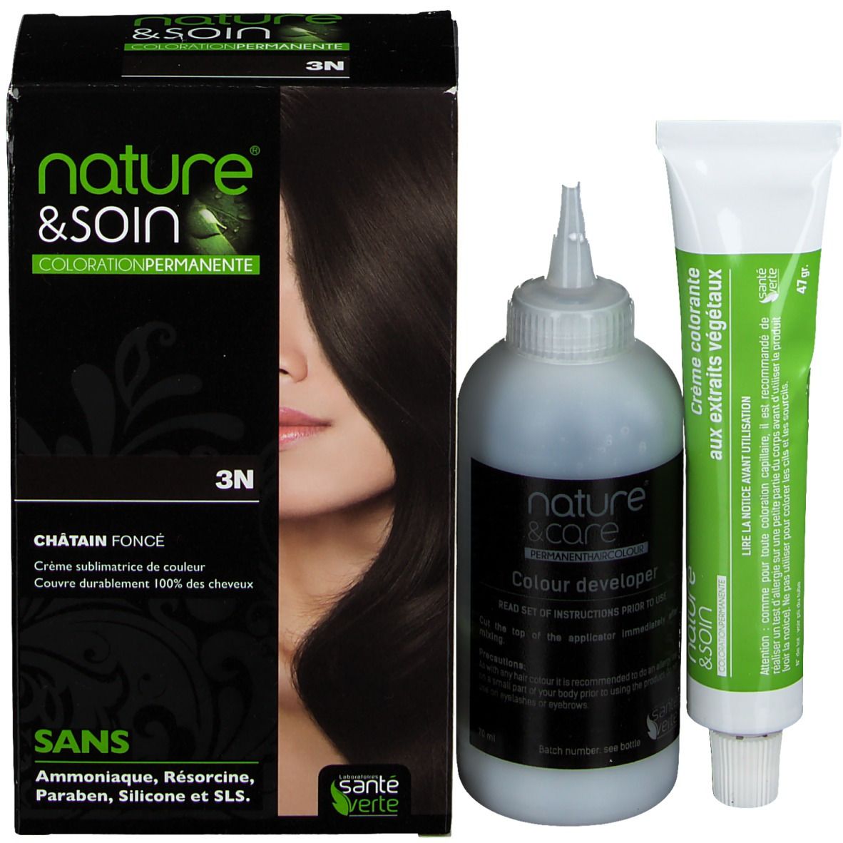 nature & soin® Chataîn foncé 3N