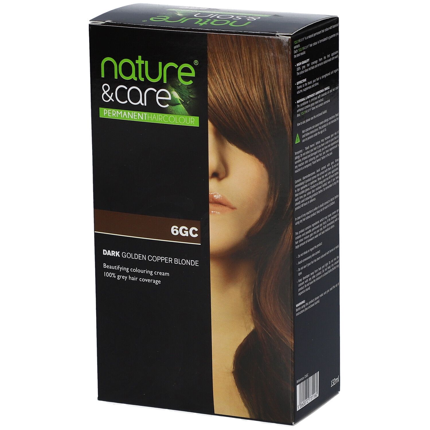 nature & soin® Blond foncé doré cuivre 6GC