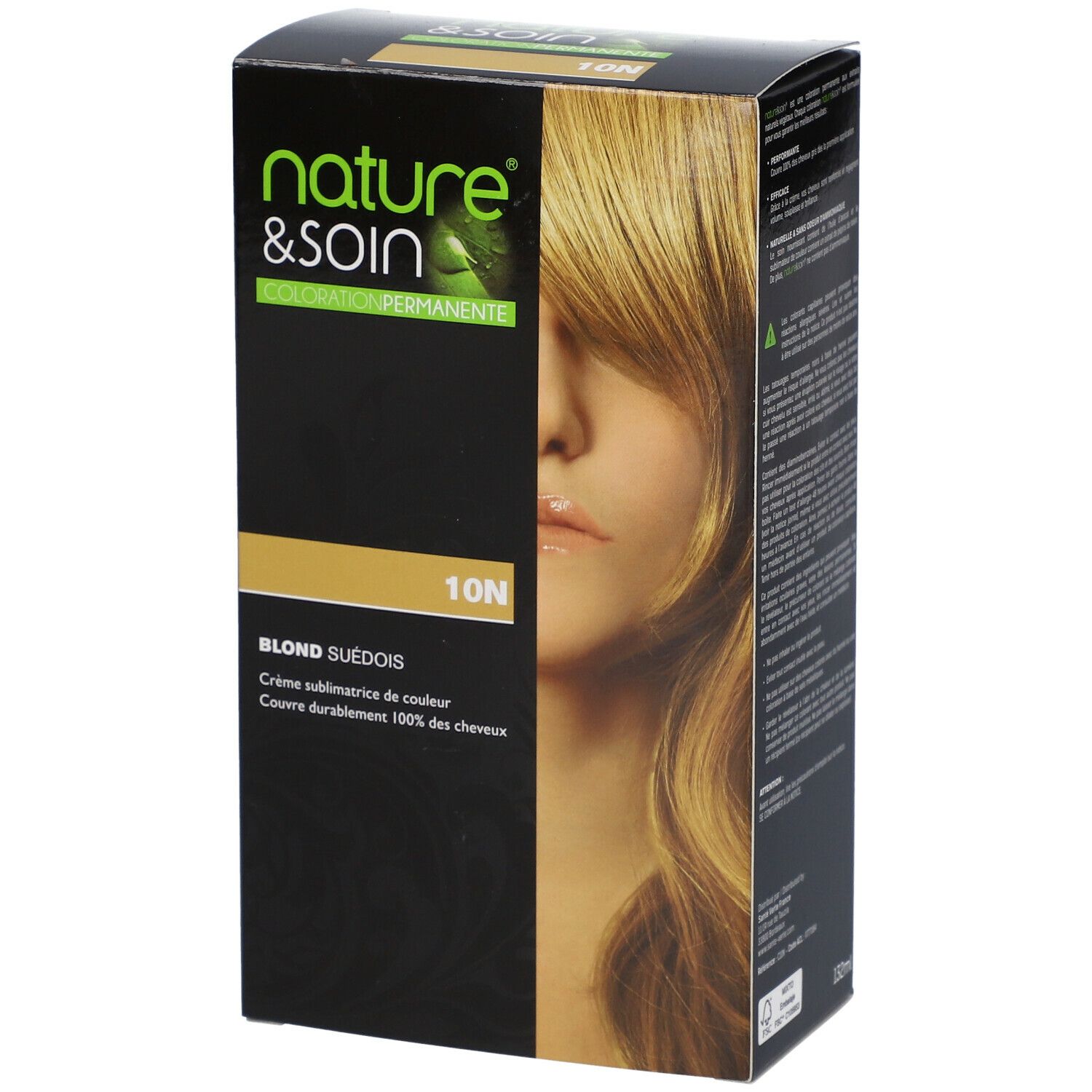 nature & soin® Coloration Blond suédois 10N