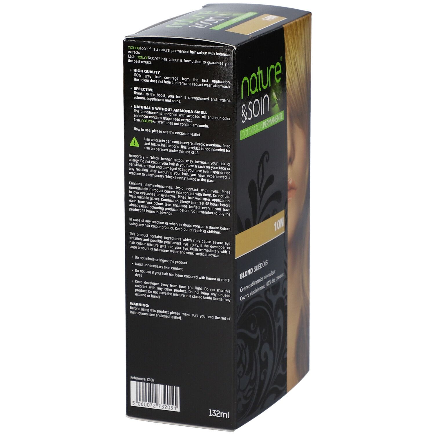 nature & soin® Coloration Blond suédois 10N