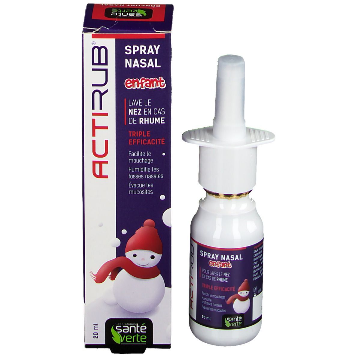 Santé Verte Actirub Spray nasal pour Enfant