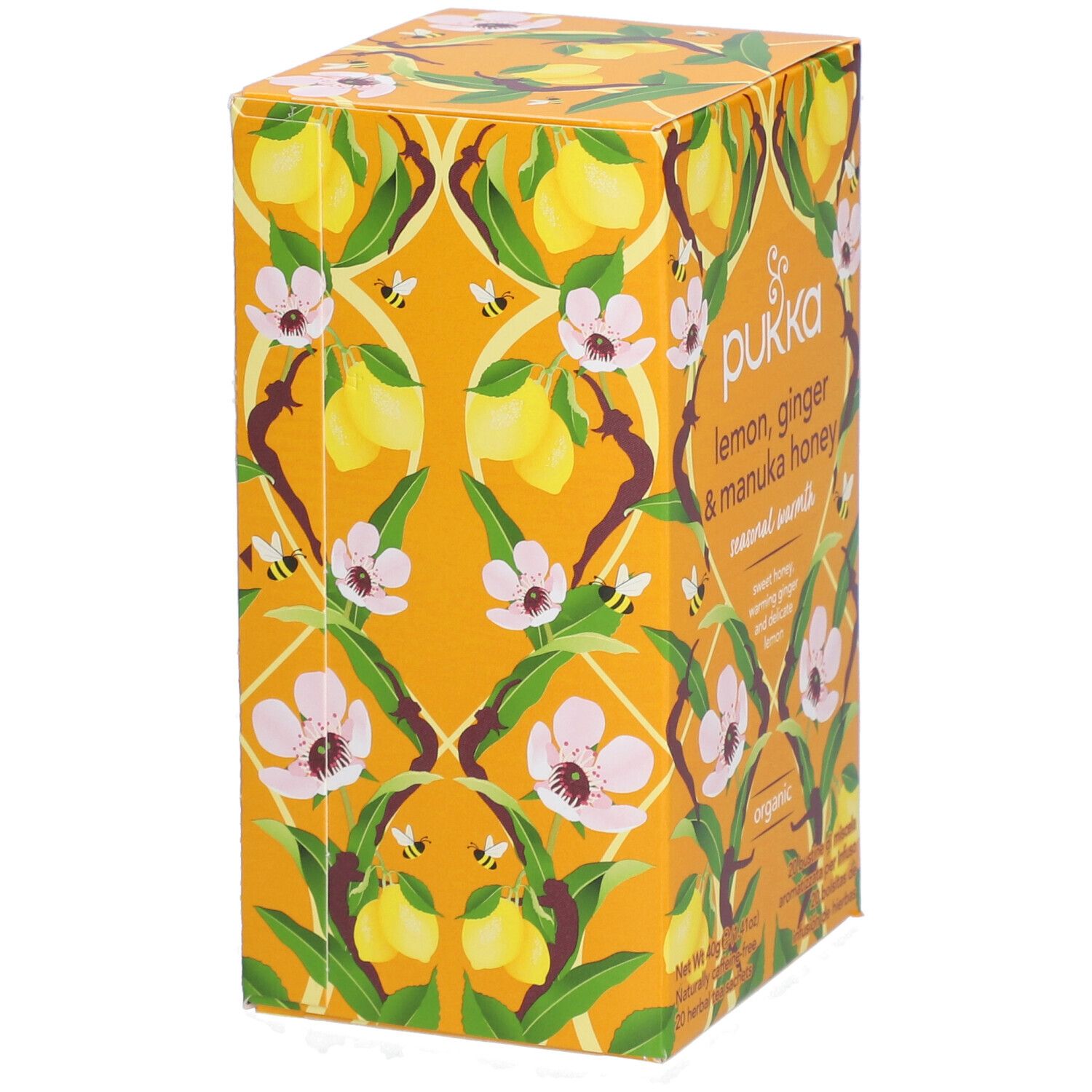 pukka Citron, Gingembre et Miel de Manuka