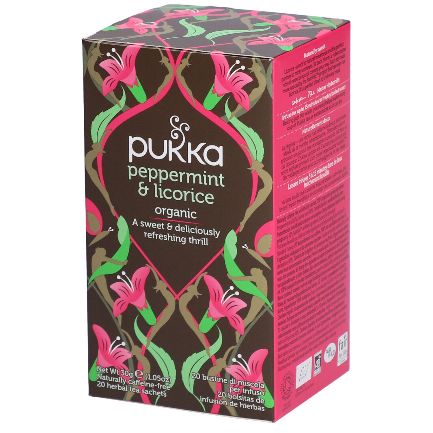 pukka Menthe Poivrée et Réglisse