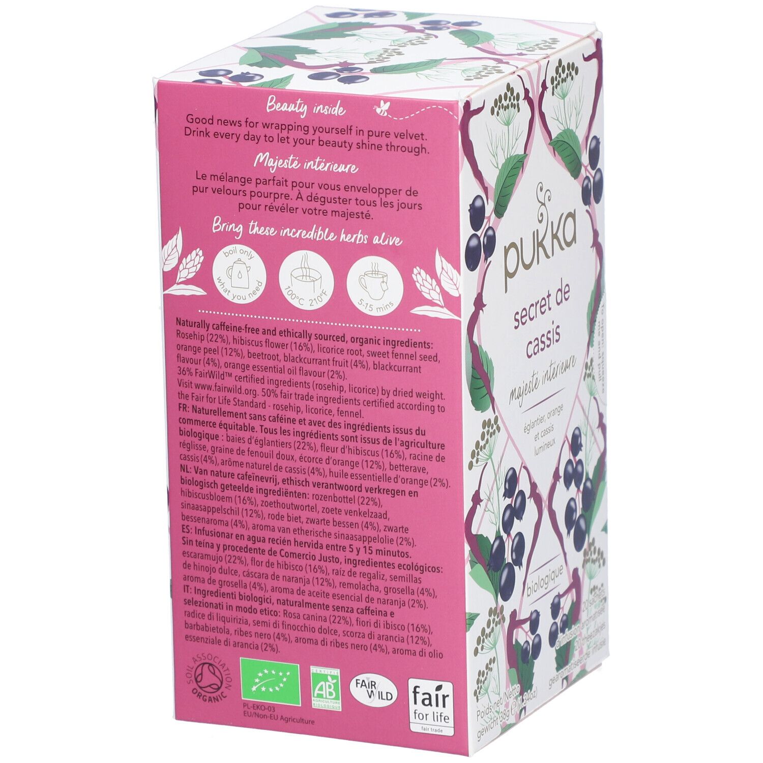 pukka Secret de Cassis