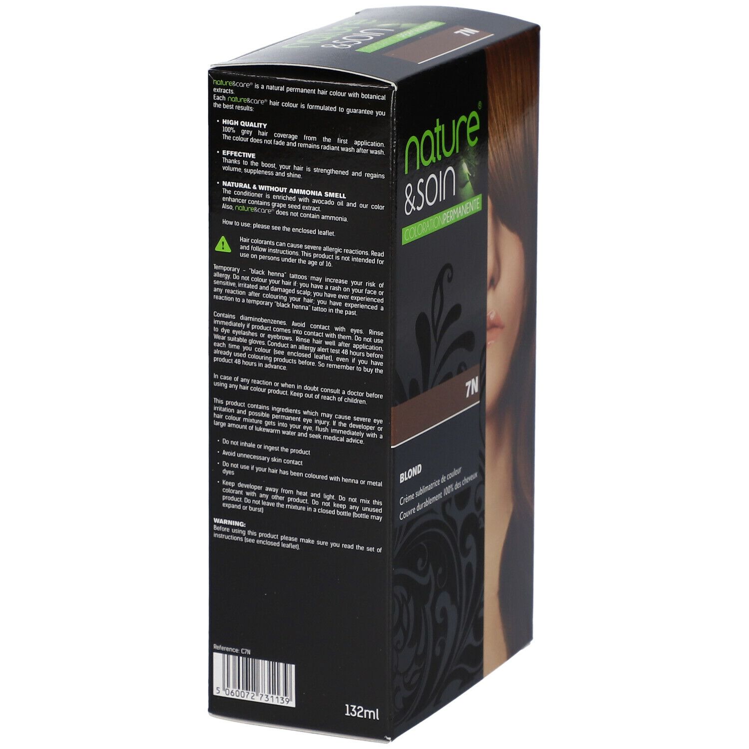 nature & soin® Coloration Blond 7N