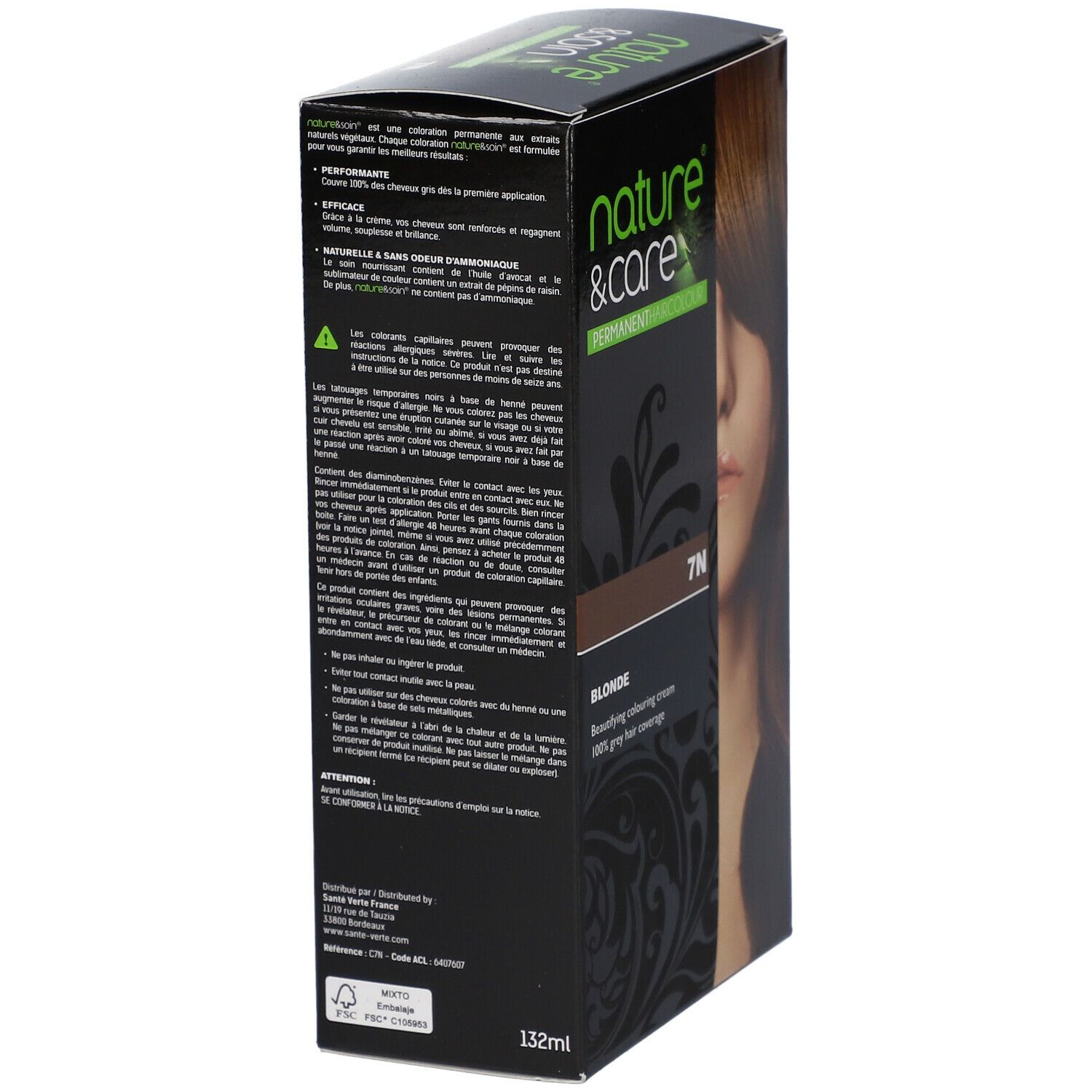 nature & soin® Coloration Blond 7N