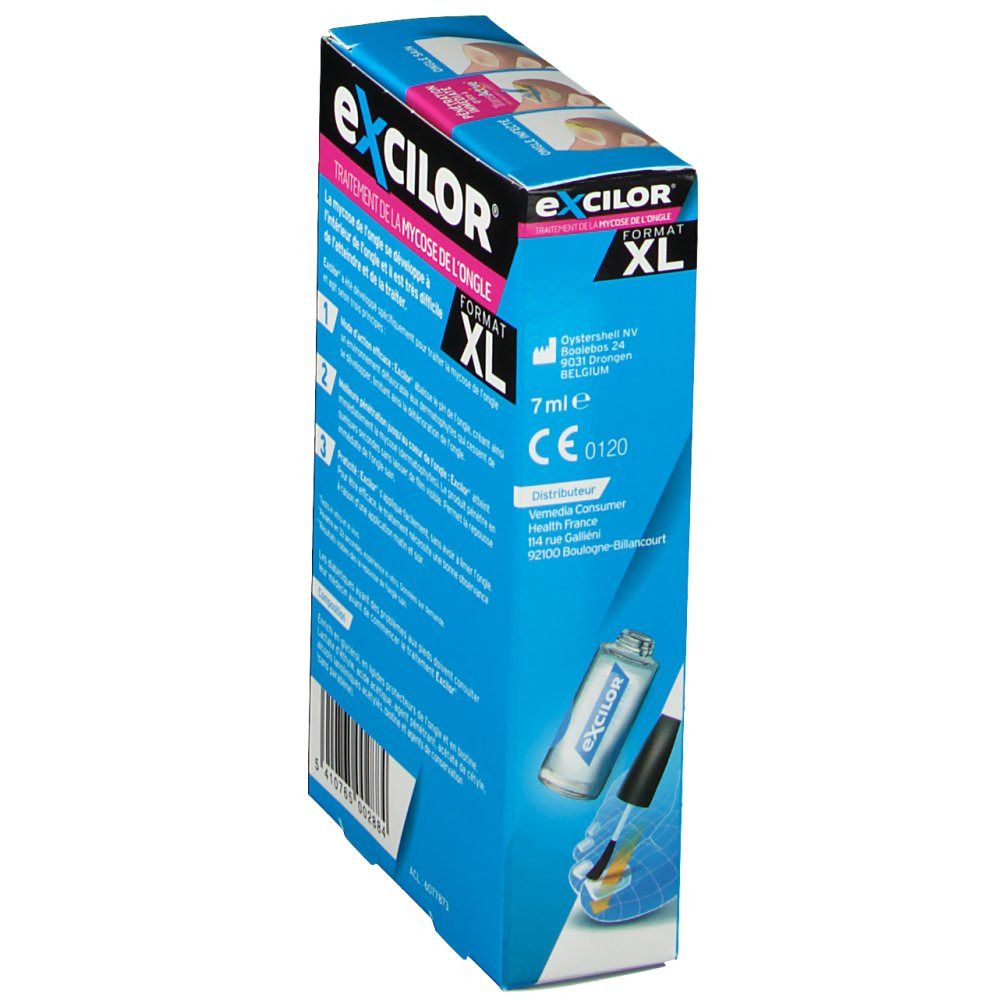 EXCILOR Solution Traitement de la Mycose de l'Ongle