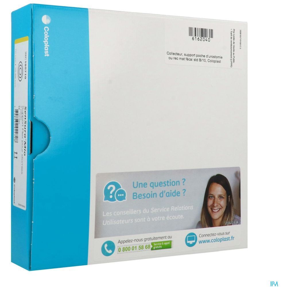 SENSURA MIO FLEX SUPPORT STANDARD - Support porte-poche souple, système 2 pièces, à coupla