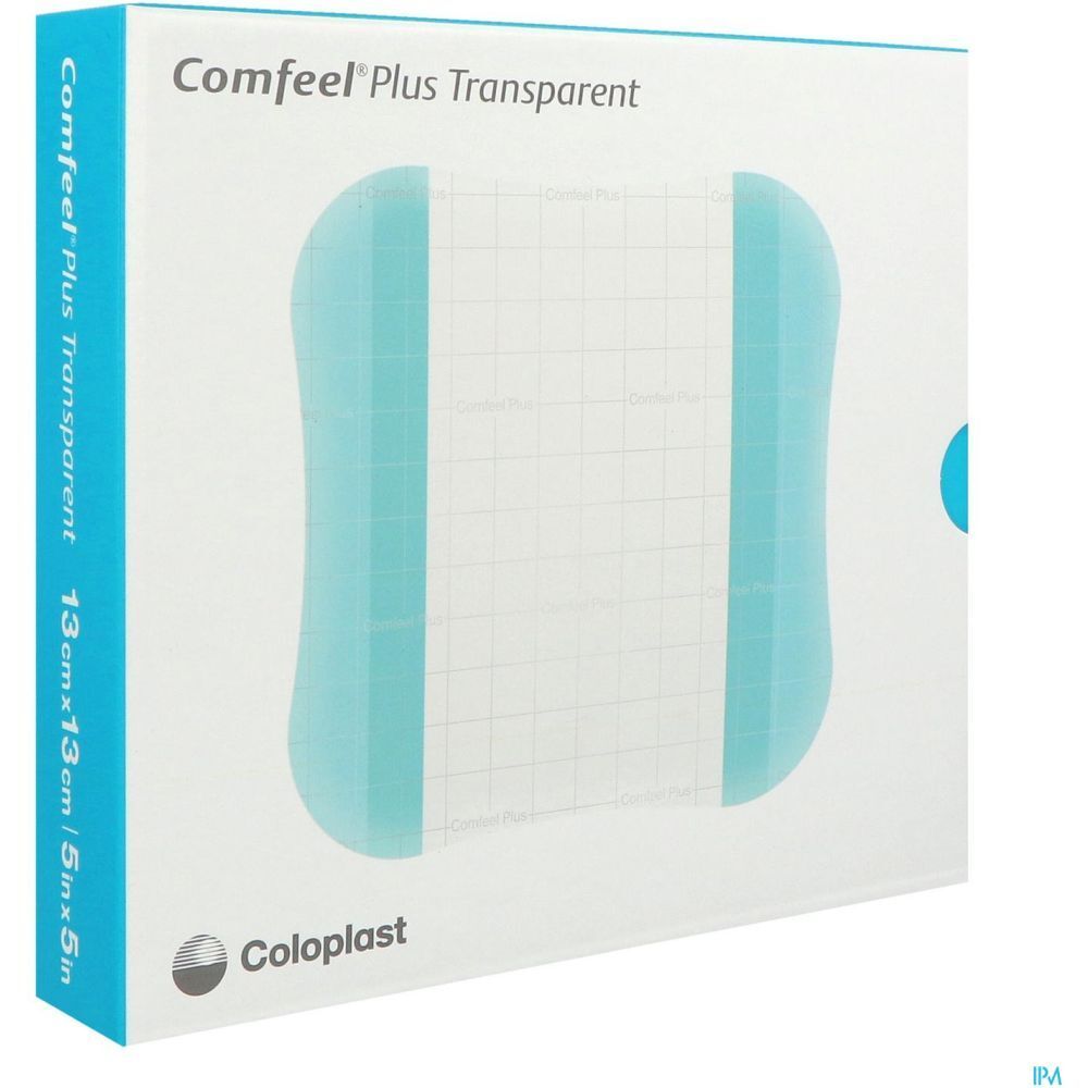 Coloplast Comfeel® Plus Transparent Pansements hydrocolloïdes 13 cm x 13 cm