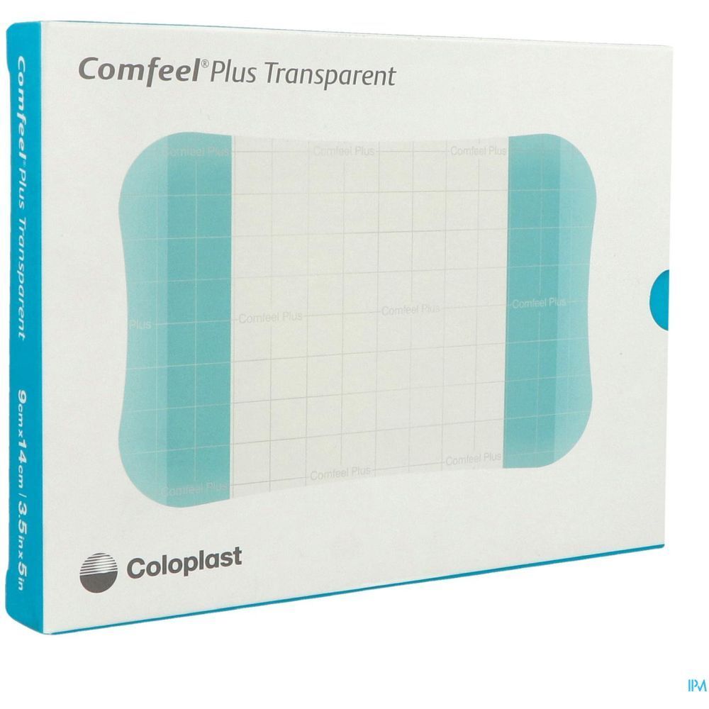 Coloplast Comfeel® Plus Transparent Pansements hydrocolloïdes 9 cm x 9 cm