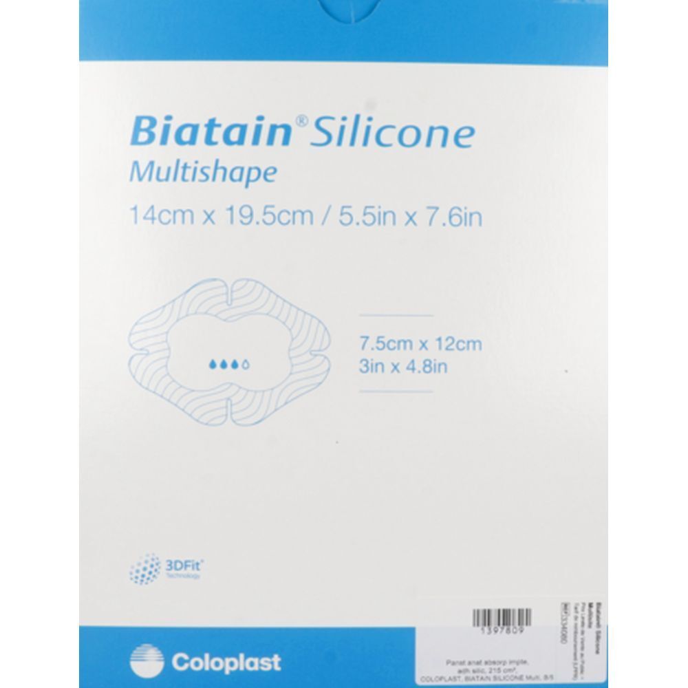 Biatain® Silicone Multisite 19,5 cm x 14 cm