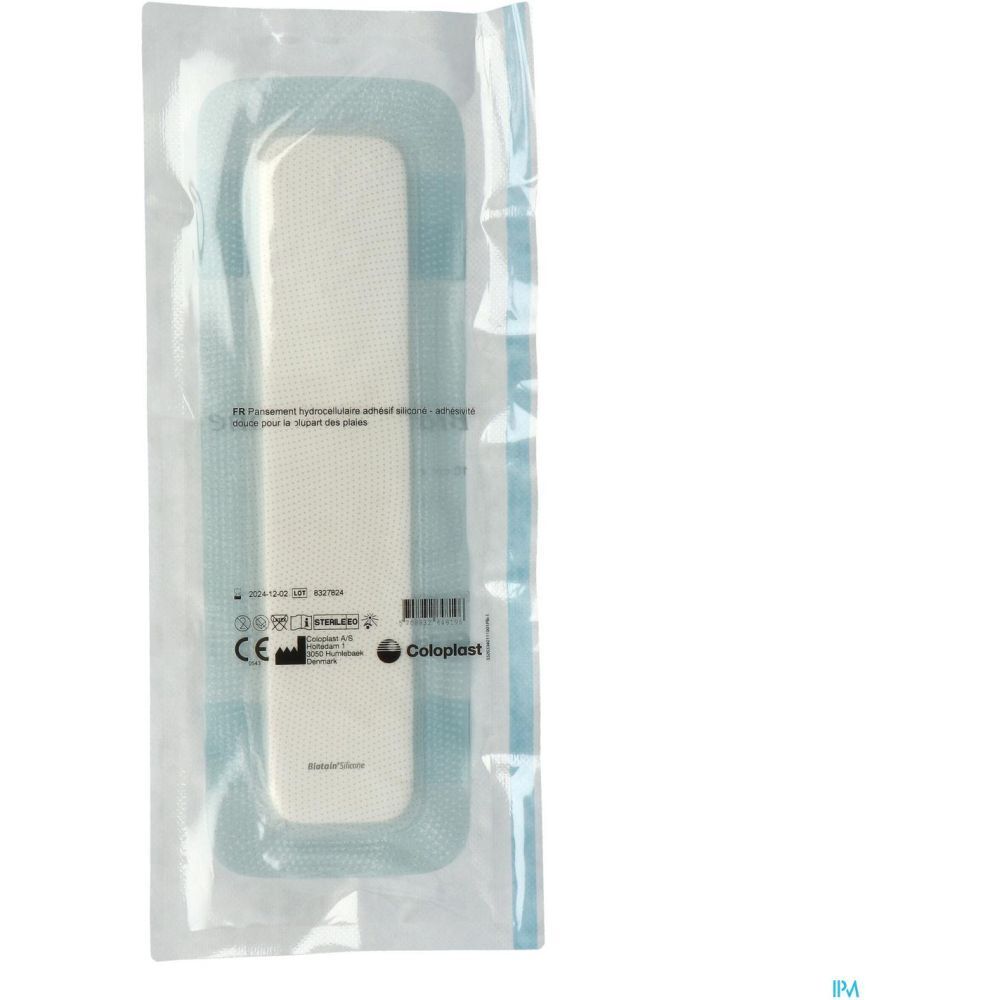 Biatain Silicone de Coloplast 10 x 30 cm