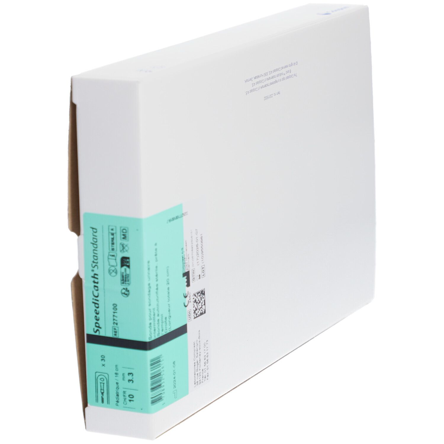 SPEEDICATH - Sonde vésicale autolubrifiée, droite, type nélaton, pour enfant. CH 10
