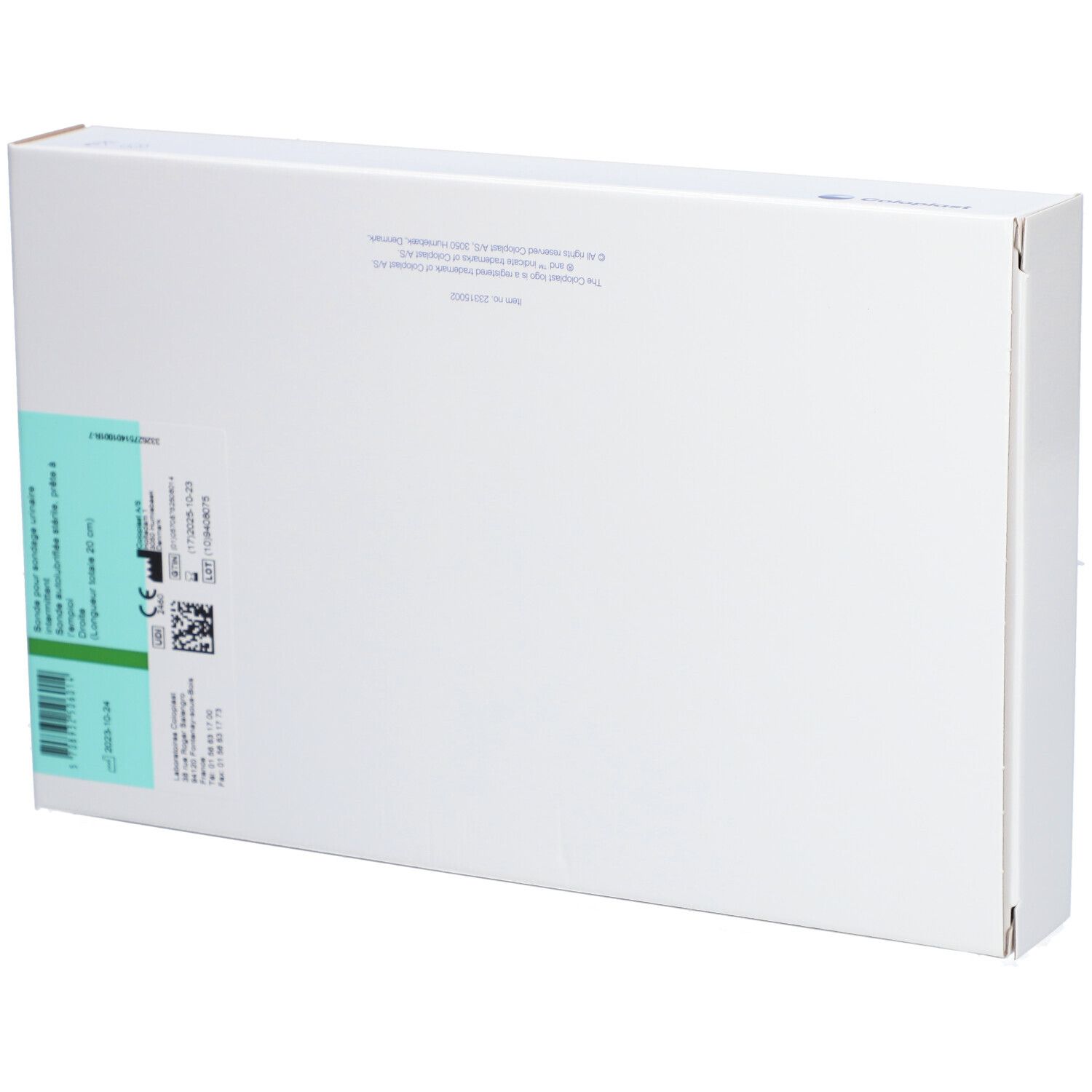 SPEEDICATH - Sonde vésicale autolubrifiée, droite, type nélaton, pour femme. CH 14, godet