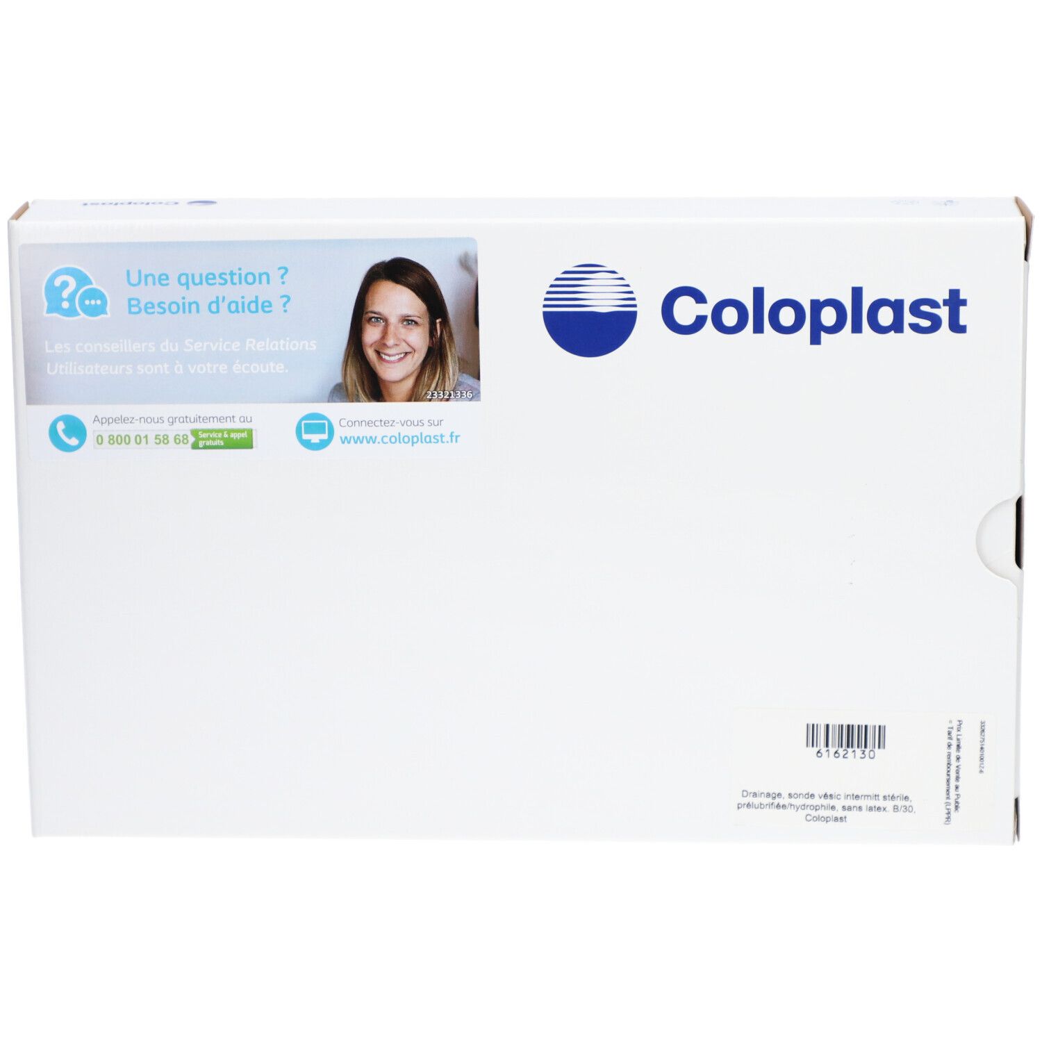 SPEEDICATH - Sonde vésicale autolubrifiée, droite, type nélaton, pour femme. CH 14, godet