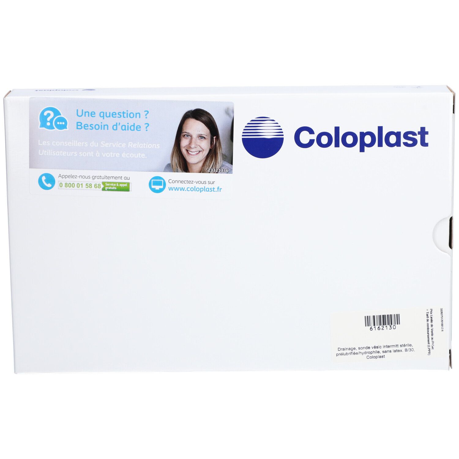 SPEEDICATH - Sonde vésicale autolubrifiée, droite, type nélaton, pour femme. CH 12, godet