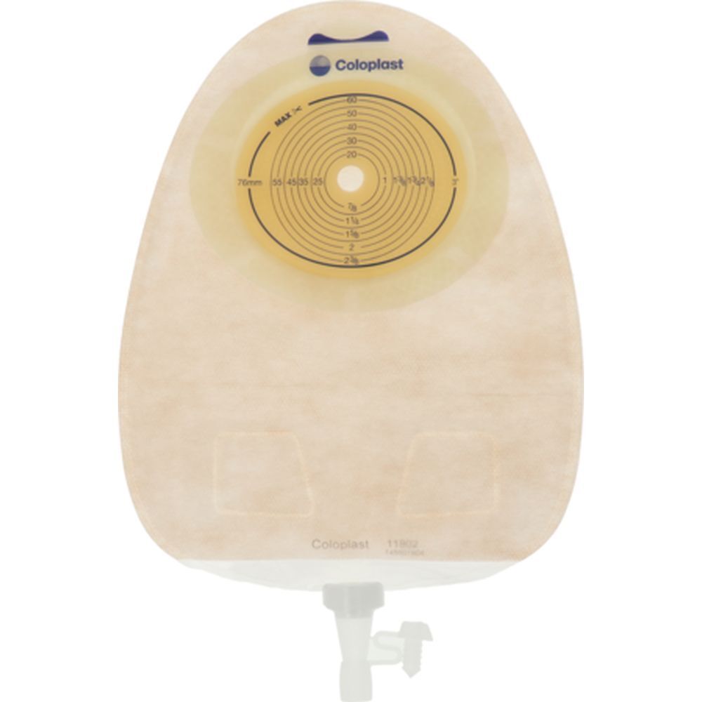 SENSURA Uro poche maxi - Poche vidangeable, système 1 pièce, opaque 10-76 mm