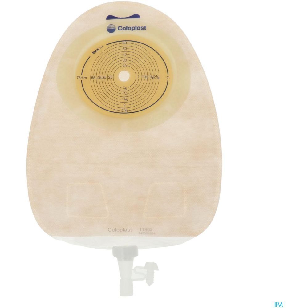 SENSURA Uro poche maxi - Poche vidangeable, système 1 pièce, opaque 10-76 mm