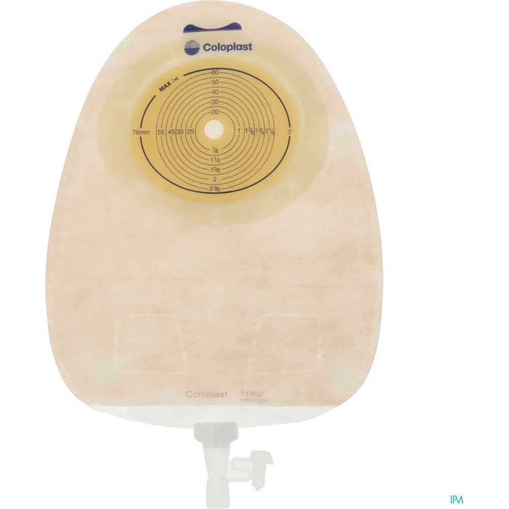 SENSURA Uro poche maxi - Poche vidangeable, système 1 pièce, opaque 10-76 mm