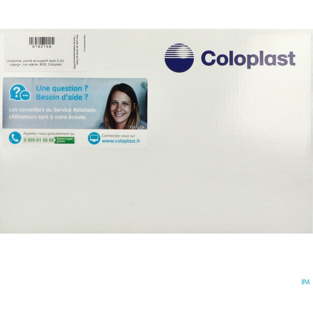 ALTERNA PLUS Uro fine - Poche Maxi vidangeable, système 2 pièces diam.5