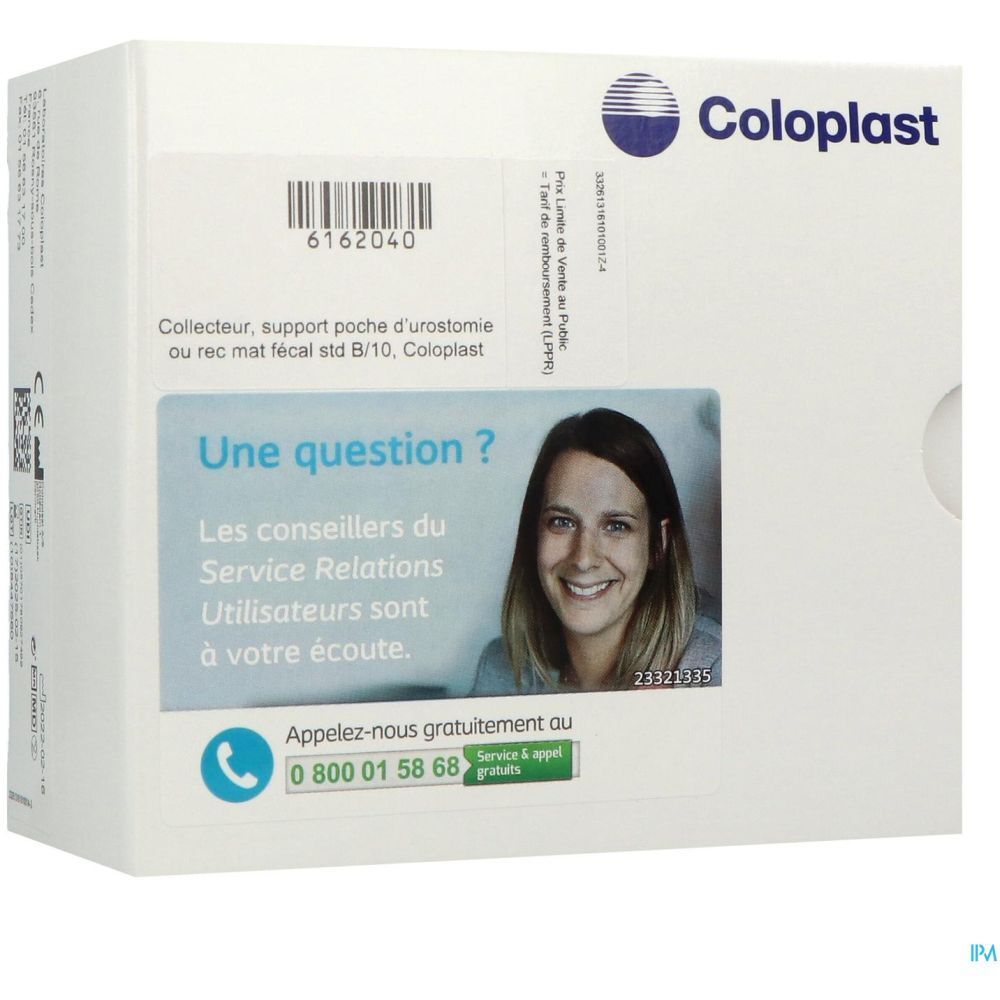 ALTERNA PLUS SUPPORT - Support protecteur cutané hydrocolloïde système 2 pièces Standard.